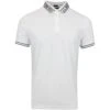 J.Lindeberg Golf Shirt - Austin Regular Fit - White AW23