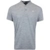 J.Lindeberg Golf Shirt - Bode Regular Fit - Grey Mel. AW23 -Golf Fashion Shop j lindeberg golf shirt bode regular fit grey mel aw23 gmjt08578 9363 71