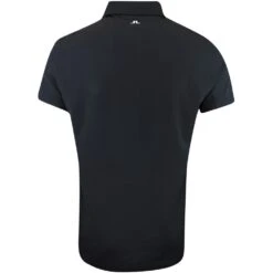 J.Lindeberg Golf Shirt - Bridge Regular Fit - Black AW23 -Golf Fashion Shop j lindeberg golf shirt bridge regular fit black aw23 gmjt08838 9999 196