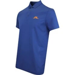 J.Lindeberg Golf Shirt - Bridge Regular Fit - Estate Blue AW23 11 J.Lindeberg Golf Shirt - Bridge Regular Fit - Estate Blue AW23 -Golf Fashion Shop j lindeberg golf shirt bridge regular fit estate blue aw23 gmjt08838 o341 190