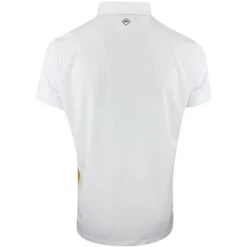 J.Lindeberg Golf Shirt - Freddy Regular Fit - White SS23 -Golf Fashion Shop j lindeberg golf shirt freddy regular fit white ss23 gmjt07565 0000 41