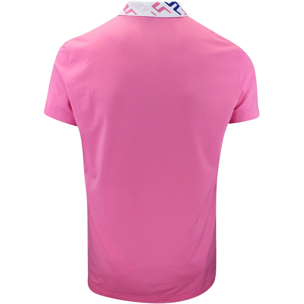 J.Lindeberg Golf Shirt - Glen Regular Fit - Azalea Pink HS23 5 J.Lindeberg Golf Shirt - Glen Regular Fit - Azalea Pink HS23 - Image 3