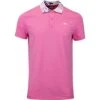 J.Lindeberg Golf Shirt - Glen Regular Fit - Azalea Pink HS23 -Golf Fashion Shop j lindeberg golf shirt glen regular fit azalea pink hs23 gmjt08405 s098 135