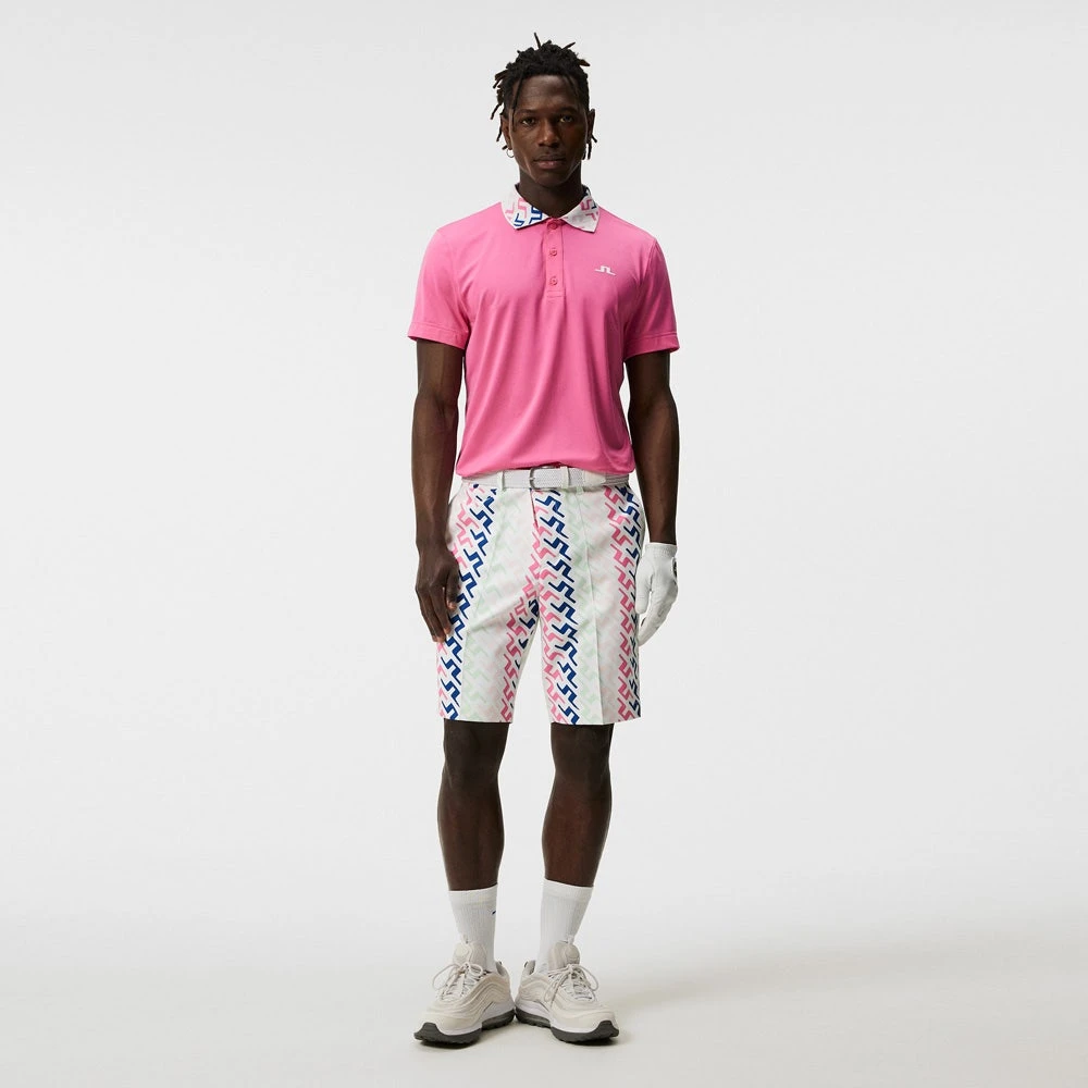 J.Lindeberg Golf Shirt - Glen Regular Fit - Azalea Pink HS23 9 J.Lindeberg Golf Shirt - Glen Regular Fit - Azalea Pink HS23 - Image 7
