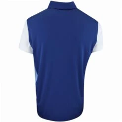 J.Lindeberg Golf Shirt - Graham Regular Fit - Estate Blue AW23 -Golf Fashion Shop j lindeberg golf shirt graham regular fit estate blue aw23 gmjt08854 o341 178
