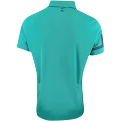 J.Lindeberg Golf Shirt - Heath Regular Fit - Proud Peacock AW23 -Golf Fashion Shop j lindeberg golf shirt heath regular fit proud peacock aw23 gmjt08559 m501 148