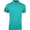 J.Lindeberg Golf Shirt - Heath Regular Fit - Proud Peacock AW23 -Golf Fashion Shop j lindeberg golf shirt heath regular fit proud peacock aw23 gmjt08559 m501 151