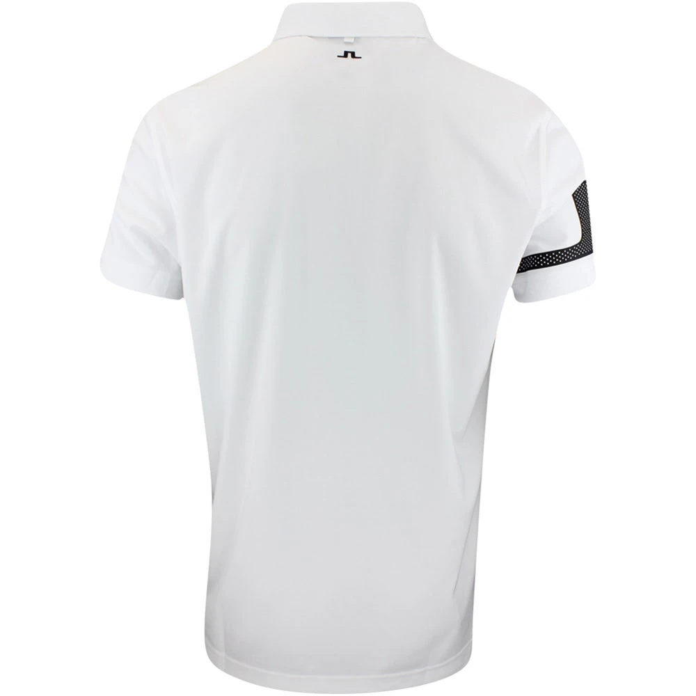 J.Lindeberg Golf Shirt - Heath Regular Fit - White AW23 5 J.Lindeberg Golf Shirt - Heath Regular Fit - White AW23 - Image 3