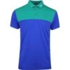 J.Lindeberg Golf Shirt - Jeff Reg Fit - Proud Peacock AW23 -Golf Fashion Shop j lindeberg golf shirt jeff reg fit proud peacock aw23 gmjt08561 m501 123