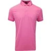 J.Lindeberg Golf Shirt - KV Regular Fit - Azalea Pink HS23 -Golf Fashion Shop j lindeberg golf shirt kv print high summer 2023 0011 img 9355