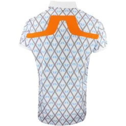 J.Lindeberg Golf Shirt - KV Print Regular Fit - LBB Diamond AW23 -Golf Fashion Shop j lindeberg golf shirt kv print regular fit lbb diamond aw23 gmjt08571 a037 122