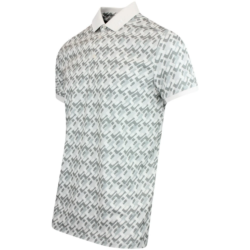 J.Lindeberg Golf Shirt - KV Print Regular Fit - MB Grey AW23 4 J.Lindeberg Golf Shirt - KV Print Regular Fit - MB Grey AW23 - Image 2