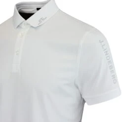 J.Lindeberg Golf Shirt - Tour Tech Slim Fit - Grey Melange AW23 -Golf Fashion Shop j lindeberg golf shirt tour tech slim fit grey melange aw23 gmjt08579 u053 173