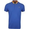 J.Lindeberg Golf Shirt - Tyson Regular Fit - Estate Blue AW23 -Golf Fashion Shop j lindeberg golf shirt tyson regular fit estate blue aw23 gmjt08574 o341 135