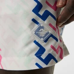 J.Lindeberg Golf Shorts - Banks Miami Swim Trunks - Pink Bridge HS23 -Golf Fashion Shop j lindeberg golf shorts banks miami swim trunks pink bridge hs23 gmpa08521 s190 5