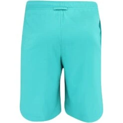 J.Lindeberg Golf Shorts - Jersey Logo - Bright Aqua HS23 -Golf Fashion Shop j lindeberg golf shorts jersey logo bright aqua hs23 gmjs08398 m158 14