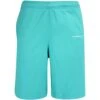 J.Lindeberg Golf Shorts - Jersey Logo - Bright Aqua HS23 -Golf Fashion Shop j lindeberg golf shorts jersey logo bright aqua hs23 gmjs08398 m158 16