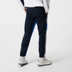 J.Lindeberg Athleisure Joggers - Benjamin Stretch Fleece - Navy SS23 -Golf Fashion Shop j lindeberg golf trousers benjamin pant jl navy ss23 amjs08048 6855 c