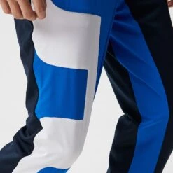 J.Lindeberg Athleisure Joggers - Benjamin Stretch Fleece - Navy SS23 -Golf Fashion Shop j lindeberg golf trousers benjamin pant jl navy ss23 amjs08048 6855 e