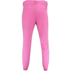 J.Lindeberg Golf Trousers - Cuff Jogger Pant - Azalea Pink HS23 -Golf Fashion Shop j lindeberg golf trousers cuff jogger pant azalea pink hs23 gmpa09666 s098 4
