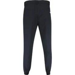 J.Lindeberg Golf Trousers - Cuff Jogger Pant - Black AW23 -Golf Fashion Shop j lindeberg golf trousers cuff jogger pant black ss23 gmpa07909 9999 p
