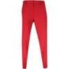 J.Lindeberg Golf Joggers - Performance Cuffed Pant - Chili Pepper SS23 -Golf Fashion Shop j lindeberg golf trousers cuff jogger pant chili pepper ss23 gmpa07909 g098 m