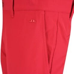 J.Lindeberg Golf Joggers - Performance Cuffed Pant - Chili Pepper SS23 -Golf Fashion Shop j lindeberg golf trousers cuff jogger pant chili pepper ss23 gmpa07909 g098 q