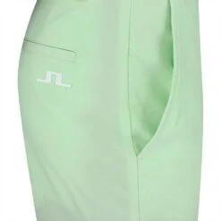 J.Lindeberg Golf Joggers - Performance Cuffed Pant - Patina Green SS23 -Golf Fashion Shop j lindeberg golf trousers cuff jogger pant patina green ss23 gmpa07909 m037 d
