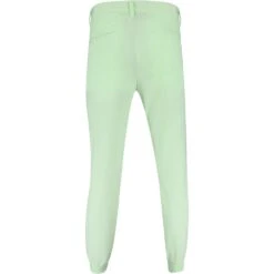 J.Lindeberg Golf Joggers - Performance Cuffed Pant - Patina Green SS23 -Golf Fashion Shop j lindeberg golf trousers cuff jogger pant patina green ss23 gmpa07909 m037 r