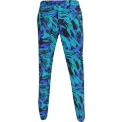 J.Lindeberg Golf Trousers - Ellott Print Pant - Death Valley AW23