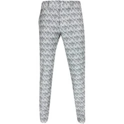 J.Lindeberg Golf Trousers - Ellott Print Pant - MB Grey AW23