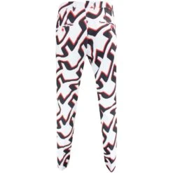 J.Lindeberg Golf Trousers - Ellott Print Pant - Wave Bridge AW23 -Golf Fashion Shop j lindeberg golf trousers ellott print pant wave bridge aw23 gmpa08648 a038 92