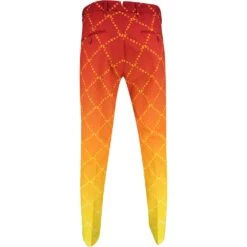 J.Lindeberg Golf Trousers - Fade Print Pant Slim - Sunset SS23 -Golf Fashion Shop j lindeberg golf trousers fade print pant slim sunset ss23 gmpa08235 i174 1