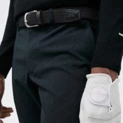J.Lindeberg Golf Trousers - Vent Pant Slim - Black AW23 -Golf Fashion Shop j lindeberg golf trousers vent pant slim 2022 b03