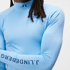 J.Lindeberg Golf Base Layer - Aello SC - Little Boy Blue AW23 -Golf Fashion Shop j lindeberg edit 0022 gmjt08563 o092 006 original