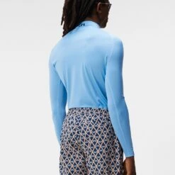 J.Lindeberg Golf Base Layer - Aello SC - Little Boy Blue AW23 -Golf Fashion Shop j lindeberg edit 0023 gmjt08563 o092 004 original
