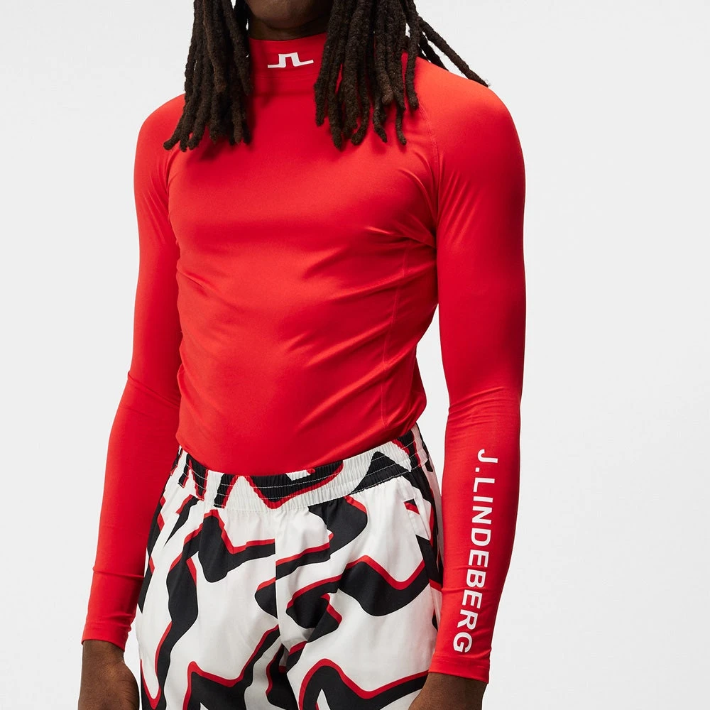 J.Lindeberg Golf Base Layer - Aello SC - Fiery Red AW23 6 J.Lindeberg Golf Base Layer - Aello SC - Fiery Red AW23 - Image 4