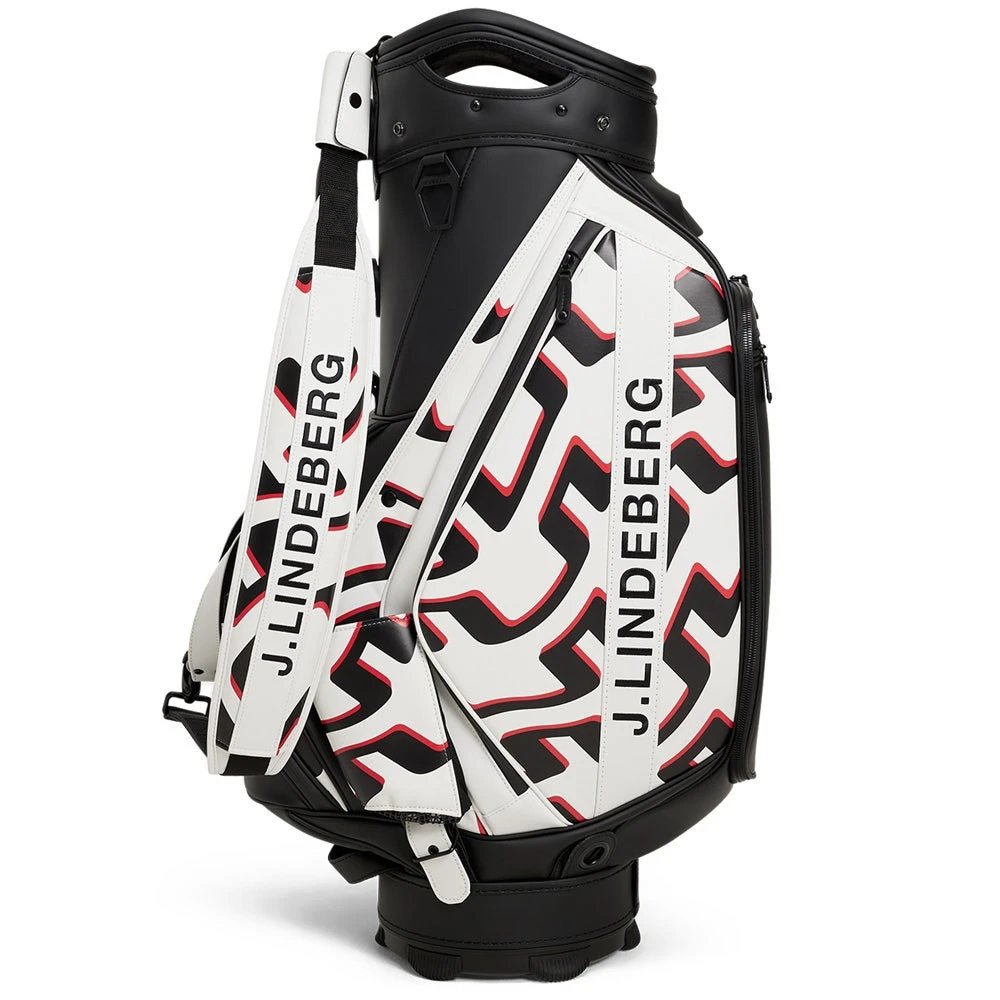J.Lindeberg Golf Bag - Staff Bag Print - Wave Bridge AW23