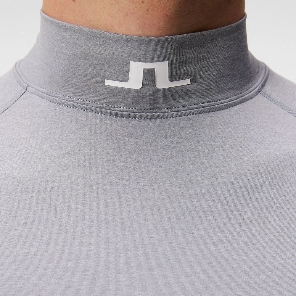 J.Lindeberg Golf Base Layer - Aello SC - Grey Mel. AW23 - Image 7