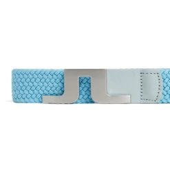 J.Lindeberg Golf Belt - Berry Elastic - Skyway AW23 -Golf Fashion Shop j lindeberg golf belt berry elastic skyway aw23 3 detail