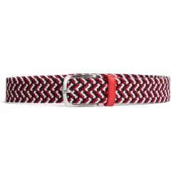J.Lindeberg Golf Belt - Bubba Elastic - Fiery Red AW23
