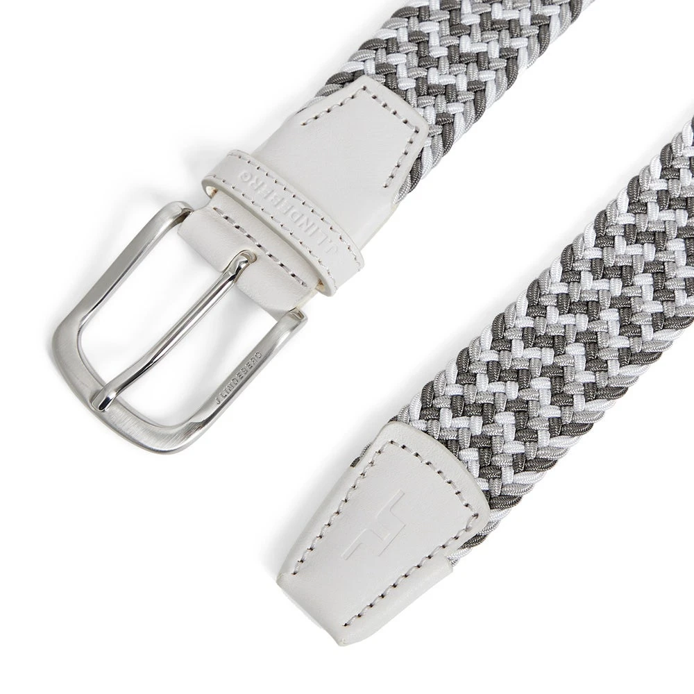 J.Lindeberg Golf Belt - Bubba Elastic - Light Grey AW23 - Image 2