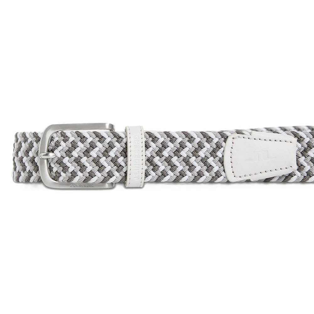 J.Lindeberg Golf Belt - Bubba Elastic - Light Grey AW23 - Image 3