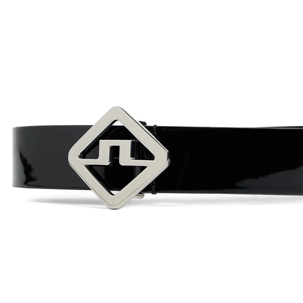 J.Lindeberg Golf Belt - Gary High Shine Leather - Black AW23 - Image 3