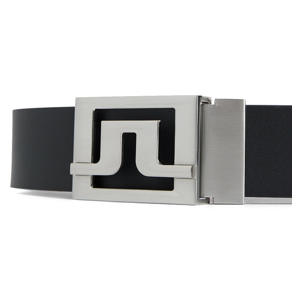 J.Lindeberg Golf Belt - Slater Reversible - Black - Red AW23 - Image 3