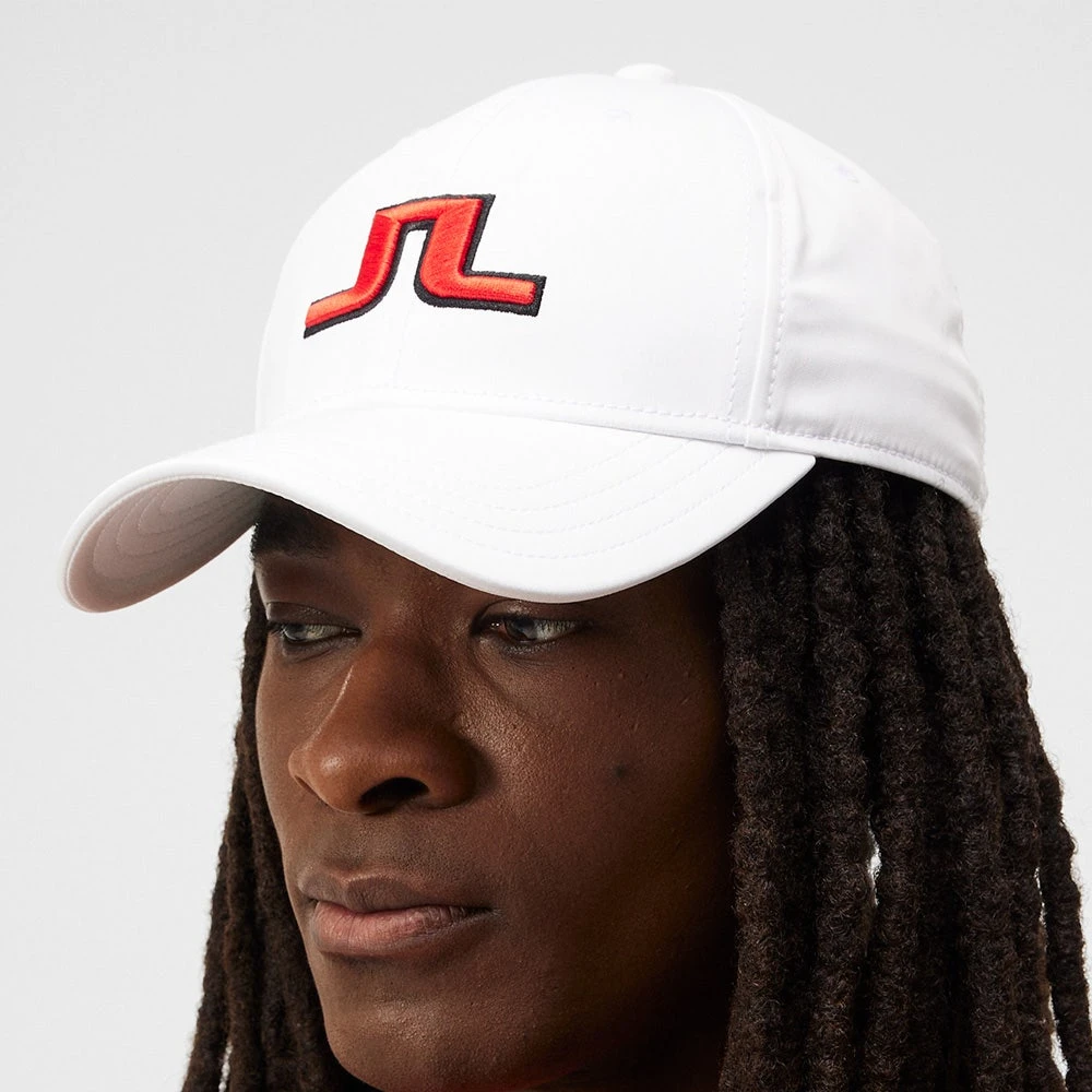 J.Lindeberg Golf Cap - Angus - White AW23 6 J.Lindeberg Golf Cap - Angus - White AW23 - Image 4