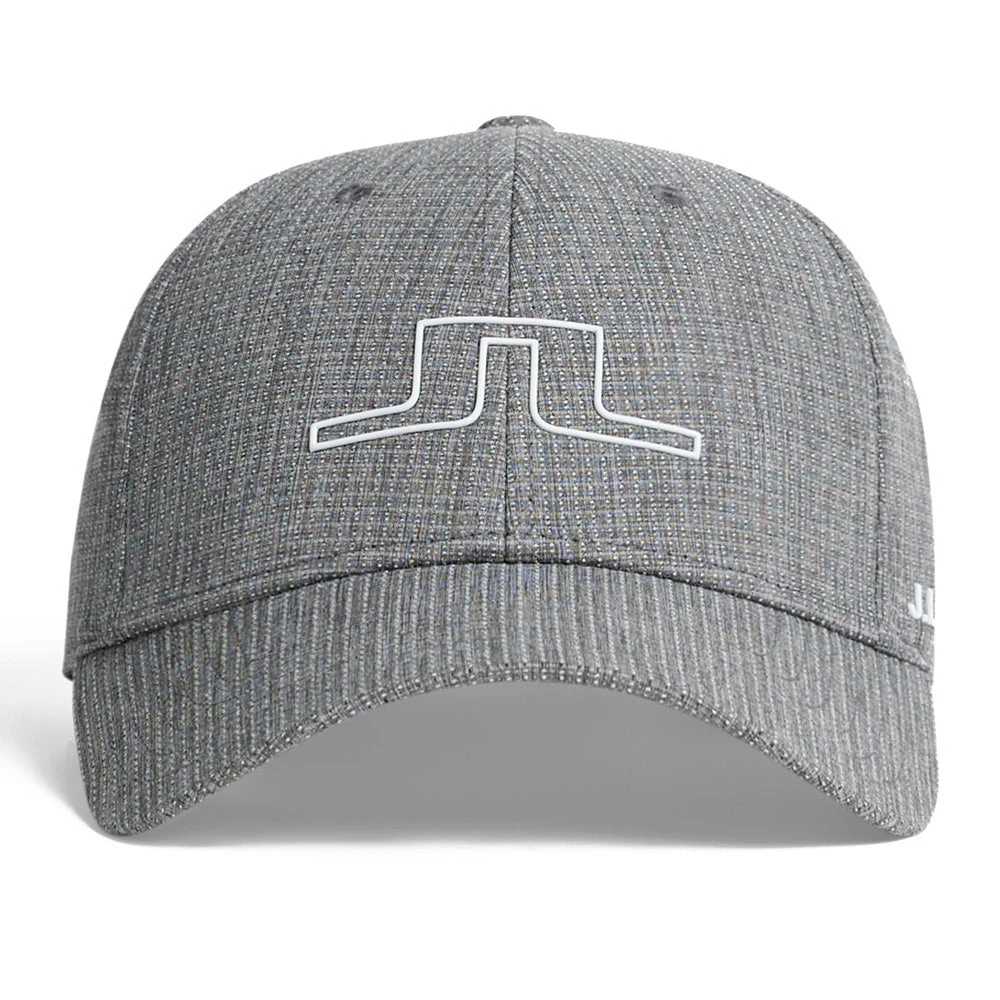 J.Lindeberg Golf Cap - Caden - Grey Mel. AW23 3 J.Lindeberg Golf Cap - Caden - Grey Mel. AW23