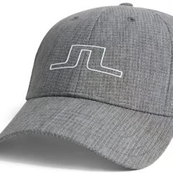 J.Lindeberg Golf Cap - Caden - Grey Mel. AW23 7 J.Lindeberg Golf Cap - Caden - Grey Mel. AW23 -Golf Fashion Shop j lindeberg golf cap caden grey mel aw23 3 detail