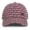 J.Lindeberg Golf Cap - Jim Print - MB Cherry AW23 -Golf Fashion Shop j lindeberg golf cap jim print mb cherry aw23 1 main