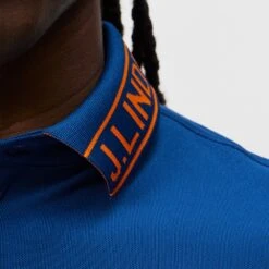 J.Lindeberg Golf Shirt - Austin Regular Fit - Estate Blue AW23 18 J.Lindeberg Golf Shirt - Austin Regular Fit - Estate Blue AW23 -Golf Fashion Shop j lindeberg golf shirt austin regular fit estate blue aw23 gmjt08847 o341 118
